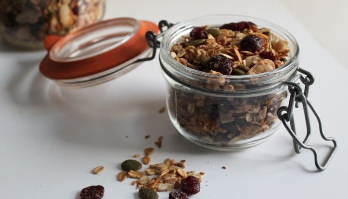 healthy granola is easy to make at home with this easy recipe for healthy granola
