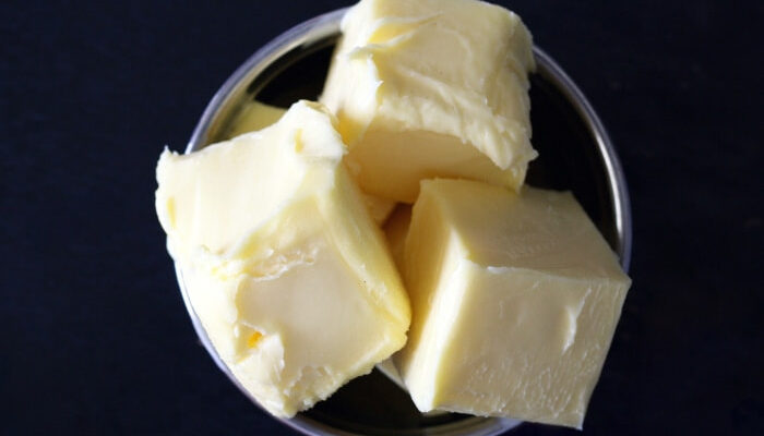 animal products such as butter are saturated fats